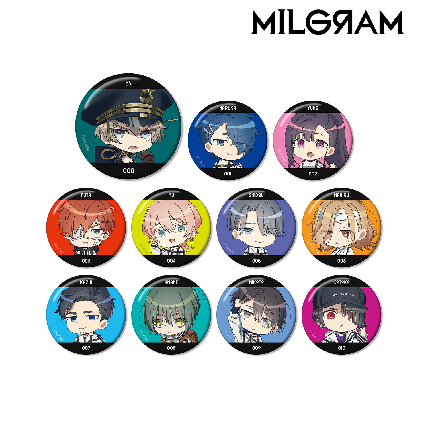 Amazon.co.jp: MILGRAM ミルグラム トレーディング 公式ちびキャラ 