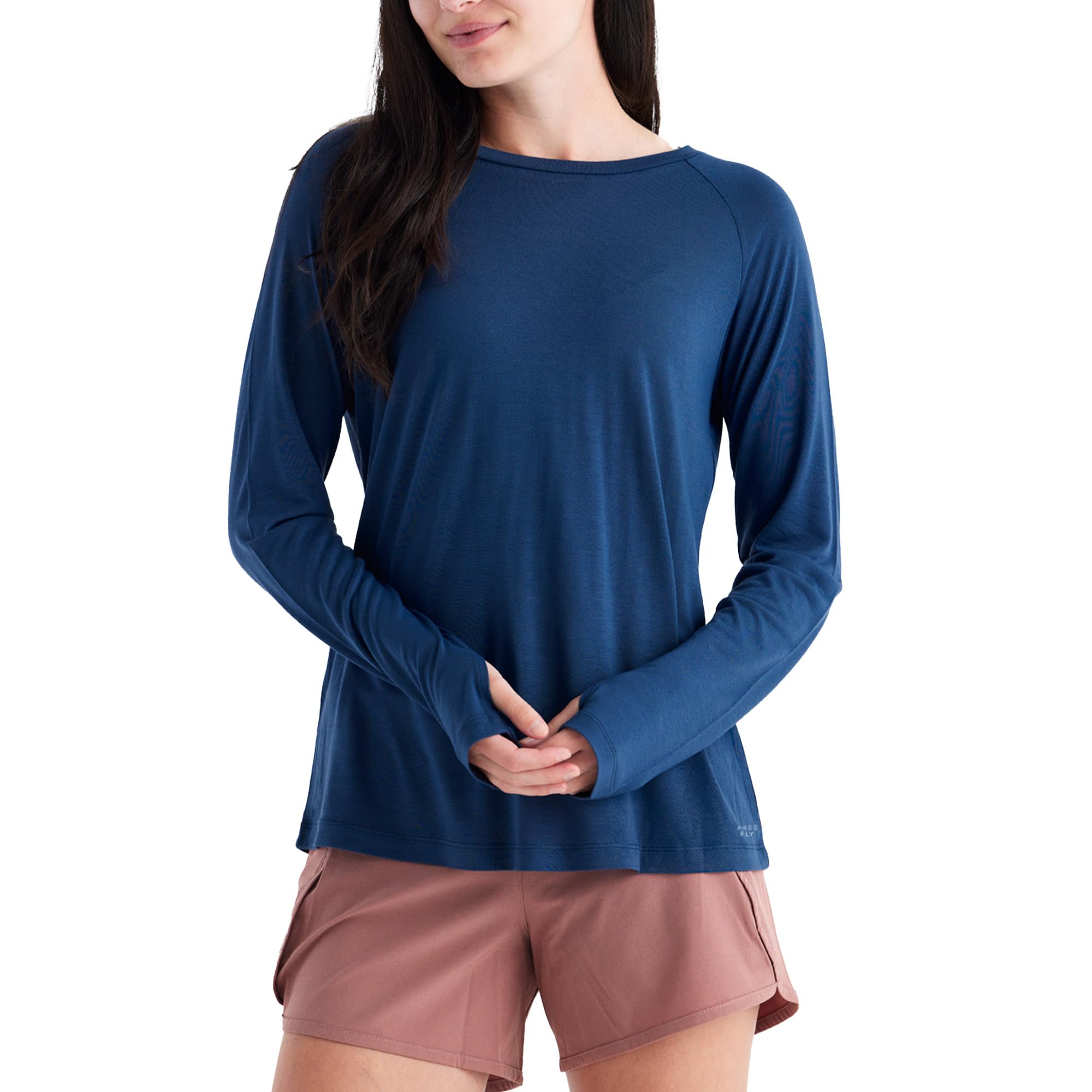 Free Fly Women's Lightweight Long Sleeve II - UPF 20+ Sun Protection Bamboo Viscose Ultra Soft Womens Shirts