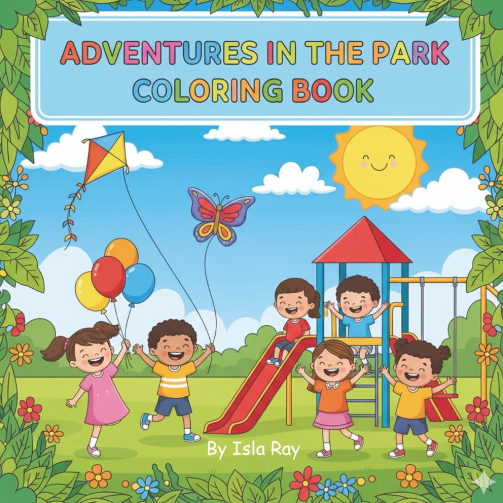Adventures in the Park: My coloring book