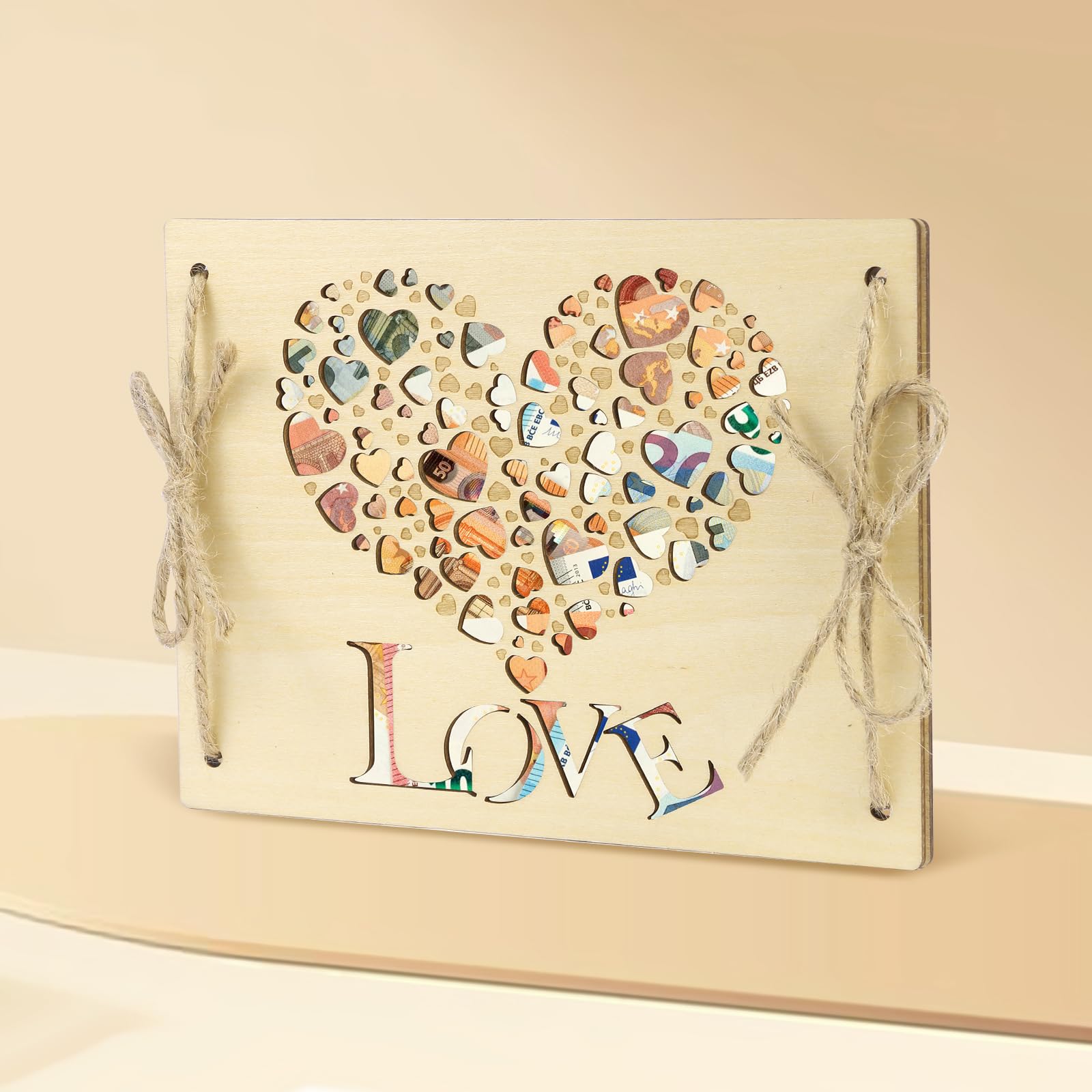 MKISHINE Biglietto auguri per gli sposi - Regalo porta soldi