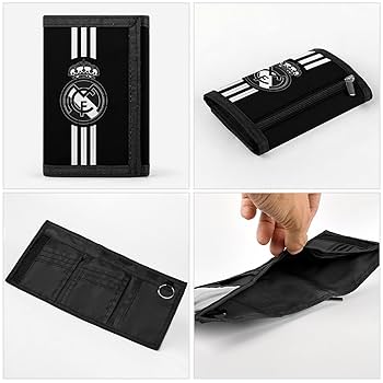 Amazon.co.jp: 三つ折り財布 レアルマドリード 財布 小さい財布