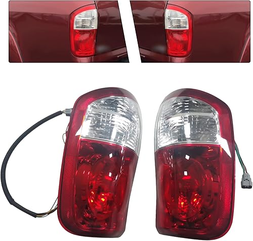 Miniatura 9 de TBVECHI Luz trasera del lado del conductor y del pasajero compatible con 2005 2006 Tundra Pickup doble/cabina de tripulación izquierda + derecha