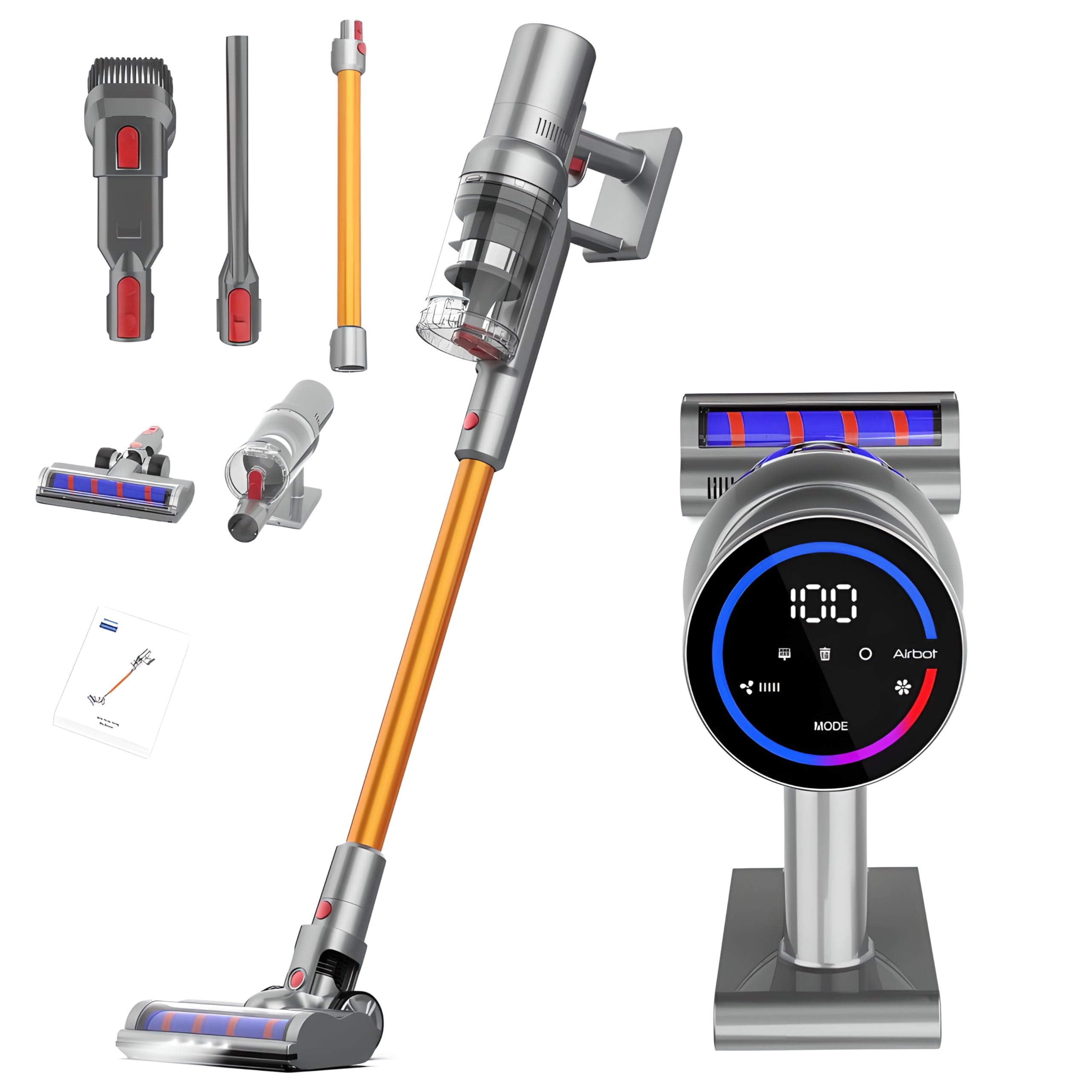 Aspirateur à main sans fil batterie 2200mAh puissance légère 250W
