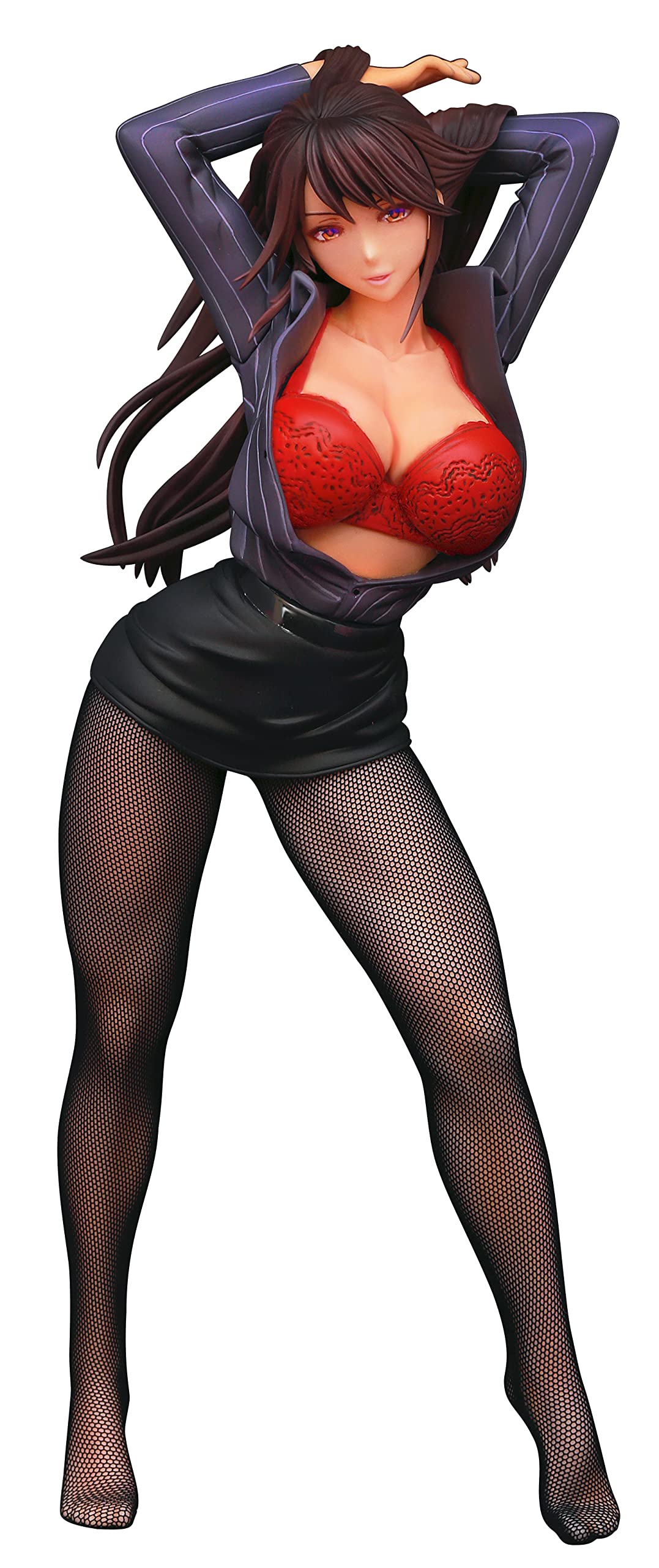 中古品フィギュア　エイプラス 黒沢乙女1/6スケール PVC製 塗装済 Amazon | エイプラス 働くオンナの熟れた汗 黒沢乙女 Ver.1.1 1