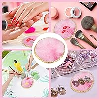 Vista 7 de Juego de 6 piezas en 1 Paleta de arte de uñas de resina con 5 pinceles de uñas, suministros tecnológicos de uñas, paleta de mezcla de esmalte