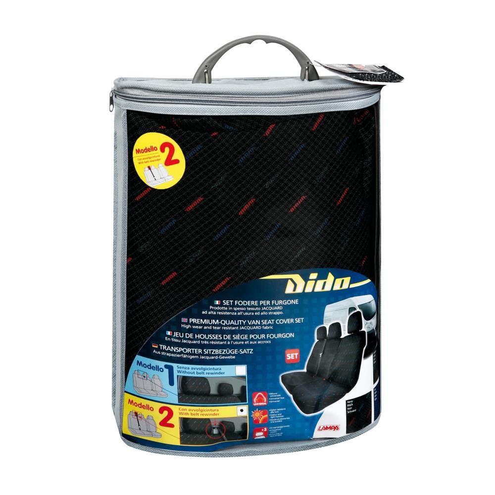 LAMPA 54798 Universal Transporter Sitzschonbezug Schwarz