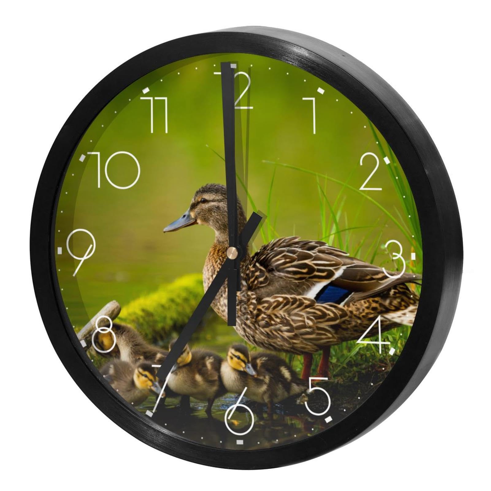 Horloge murale silencieuse sans tic-tac mécanisme quartz précis pour salon