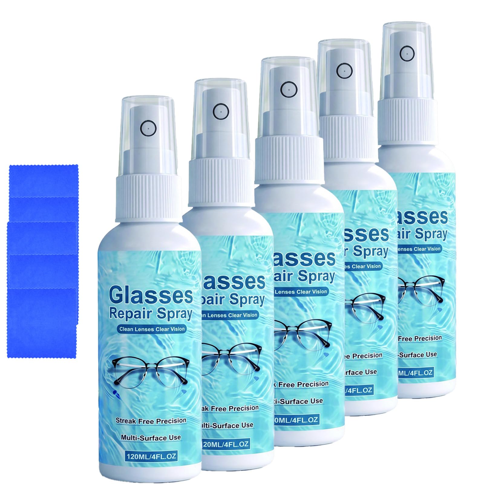Kratzerentferner-Spray für Brillen (5pcs)