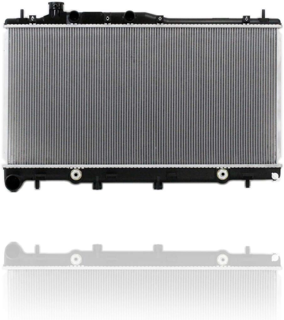 Radiator - Pacific Best Inc. Compatible/Replacement for 05-09 Subaru Legacy/Outback Automatic Transmission 6Cy 3.0L - Plastic Tank Aluminum Core - 45111AG04A