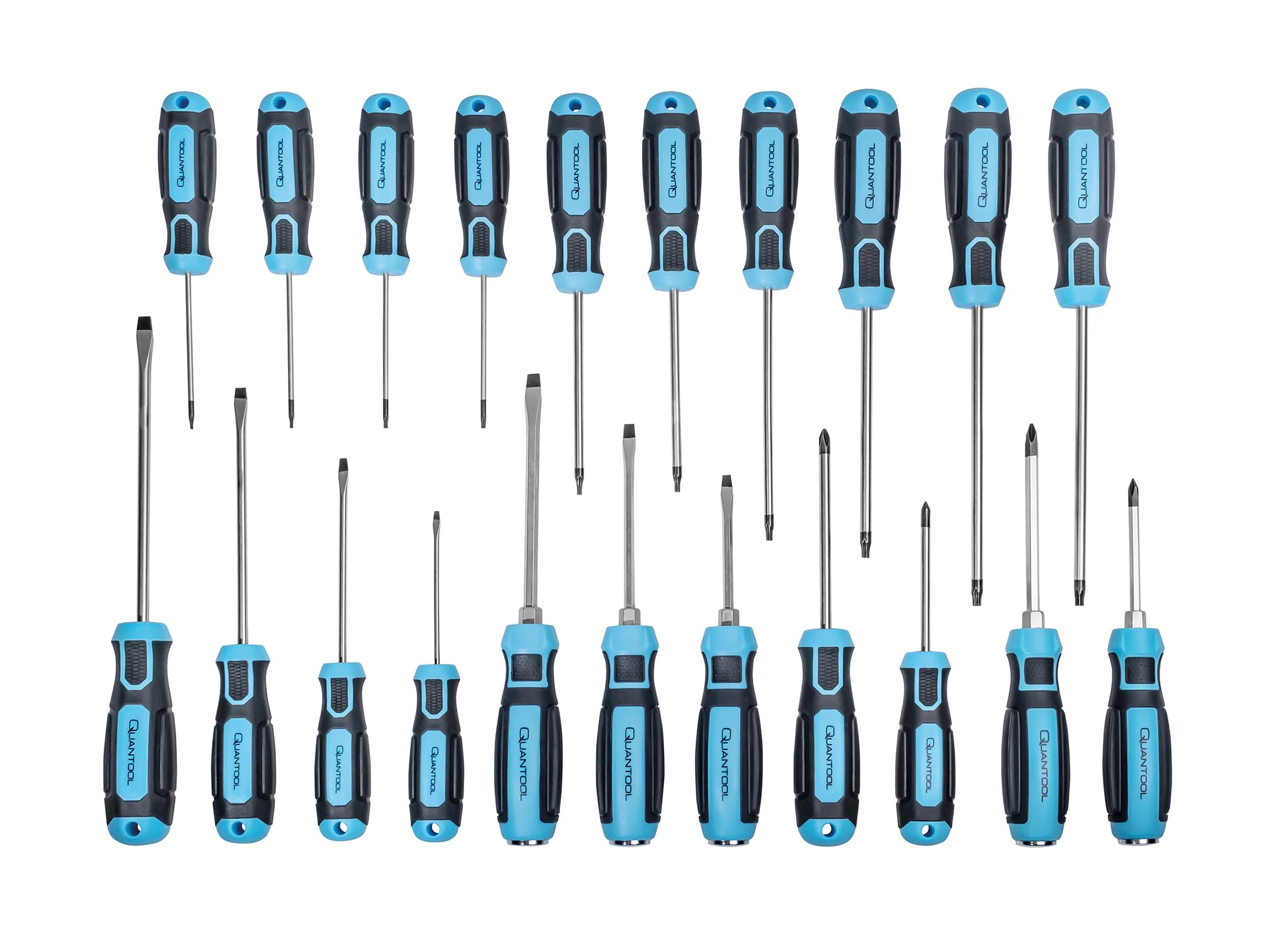 Brüder Mannesmann Tools Quantool Q25021 Screwdriver Set 21-Piece