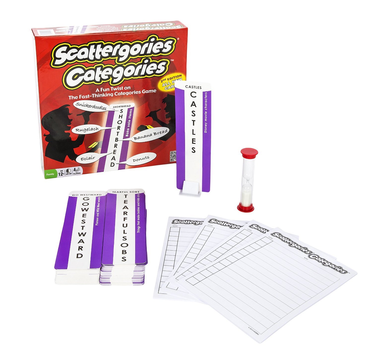 Scattergories Catagories Game