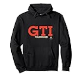 Golf GTI Retro Text Pullover Hoodie