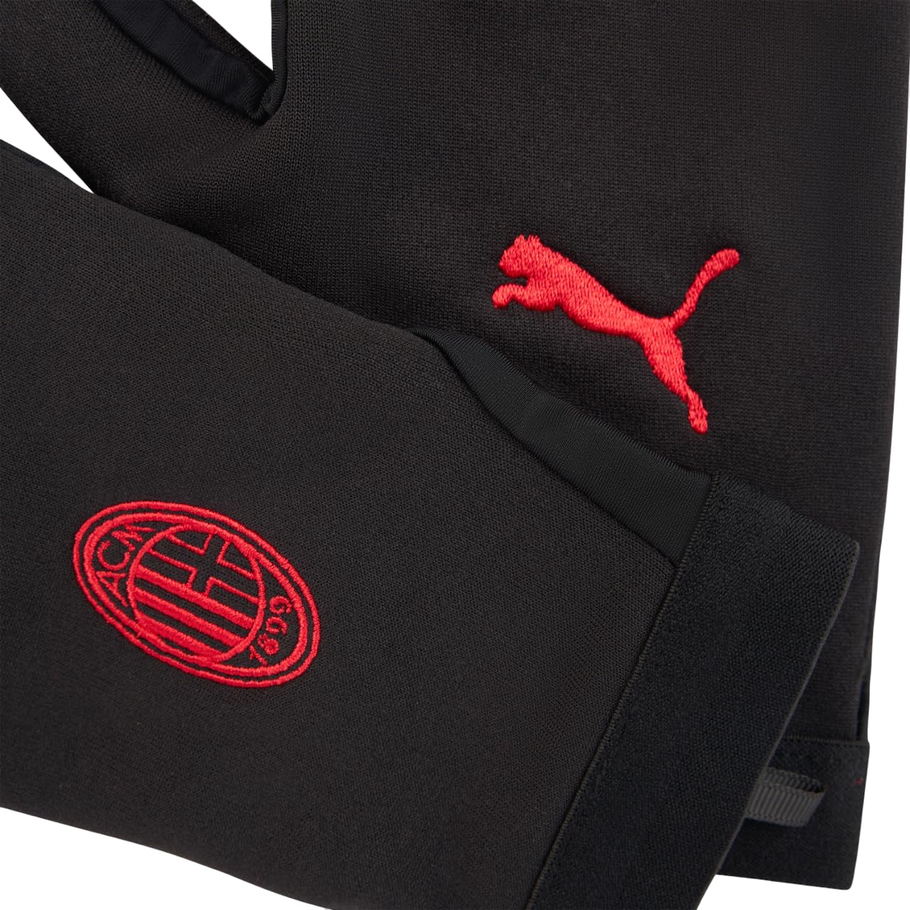 A.C. Milan Guanti Da Gioco Gants de jeu avec logo officiel AC Milan