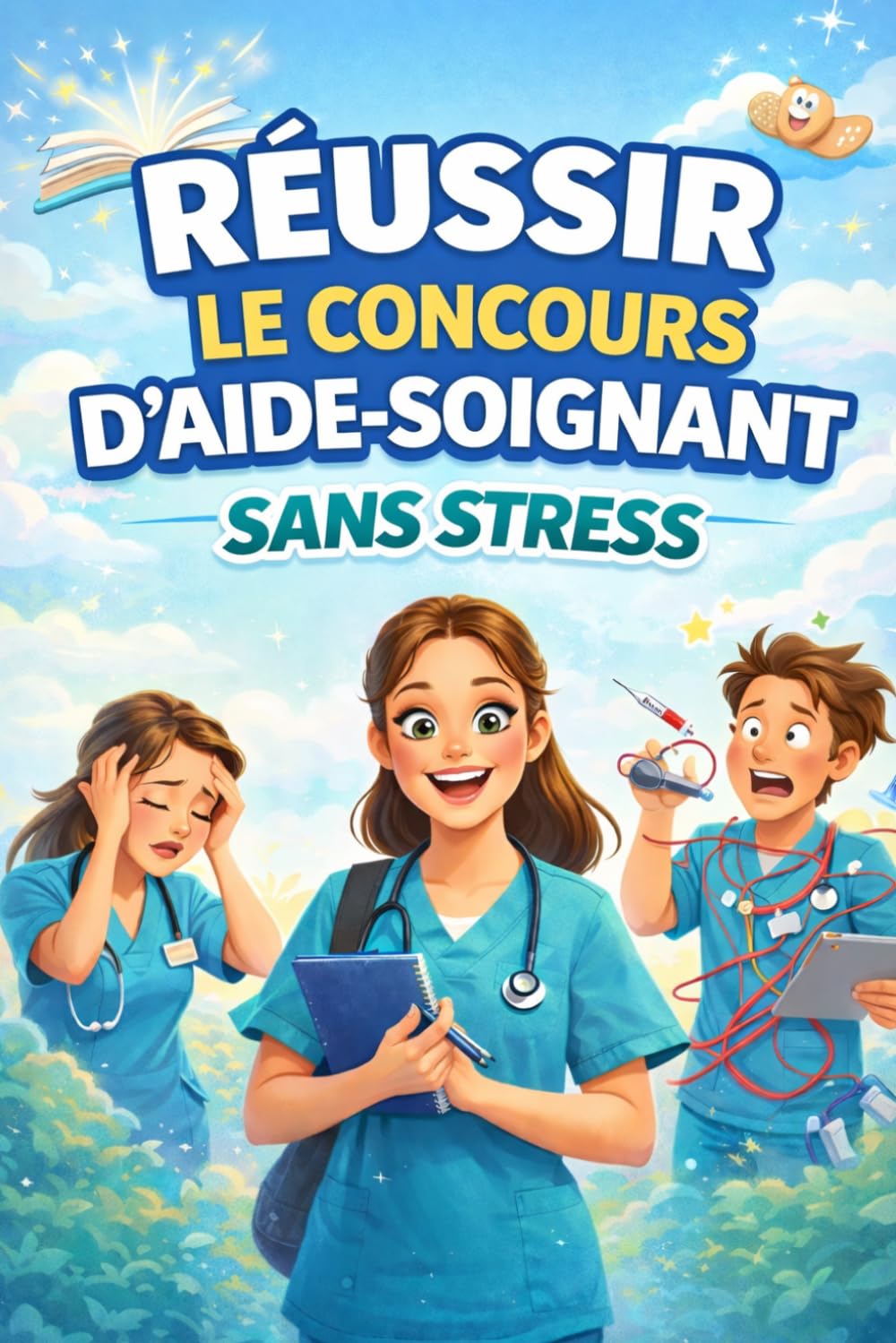 RÉUSSIR LE CONCOURS D’AIDE-SOIGNANT SANS STRESS: La méthode mentale pour réussir l’oral et reprendre confiance en vous (Les Soignants)