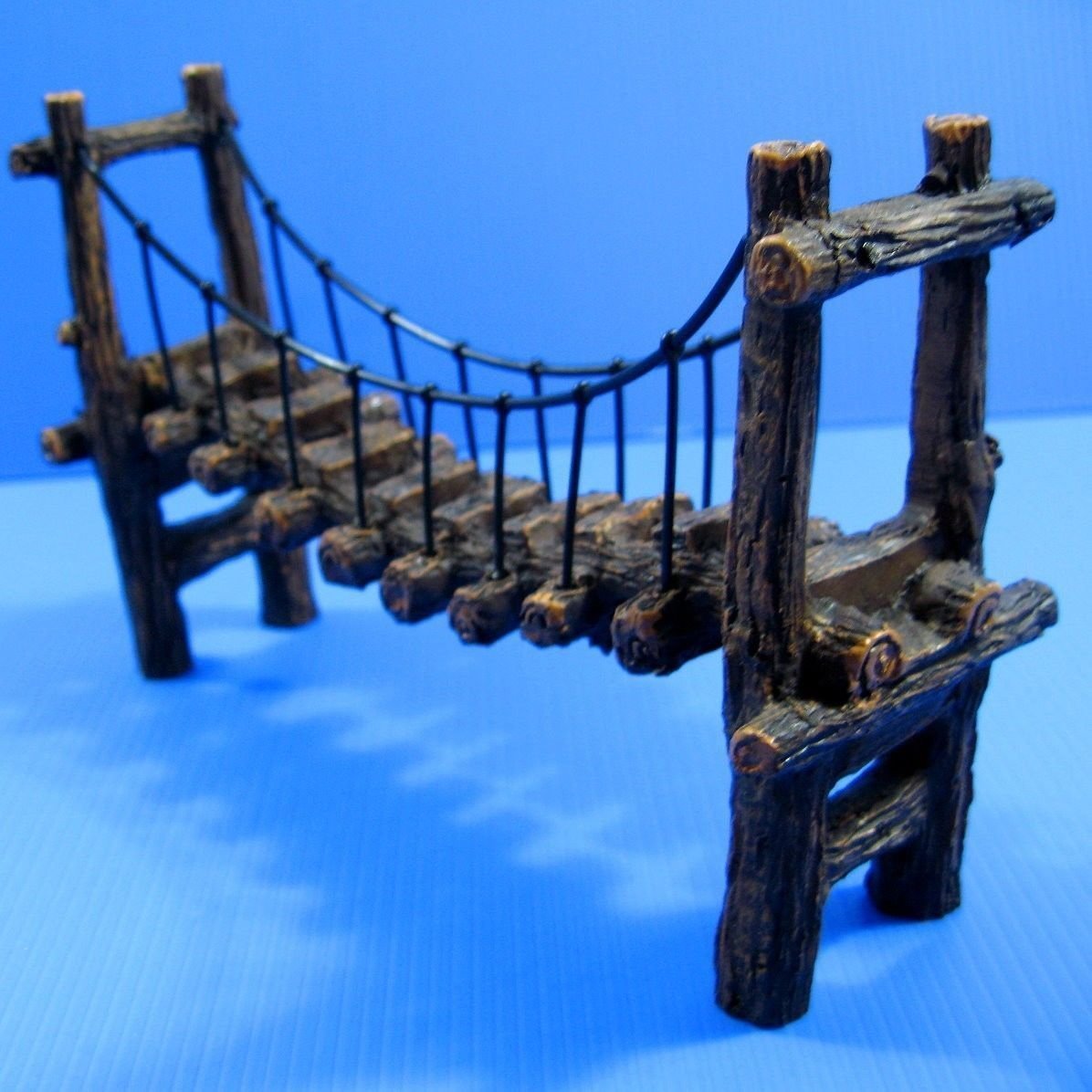 Drawbridge Bridge Aquarium Ornament Resin Decoration L