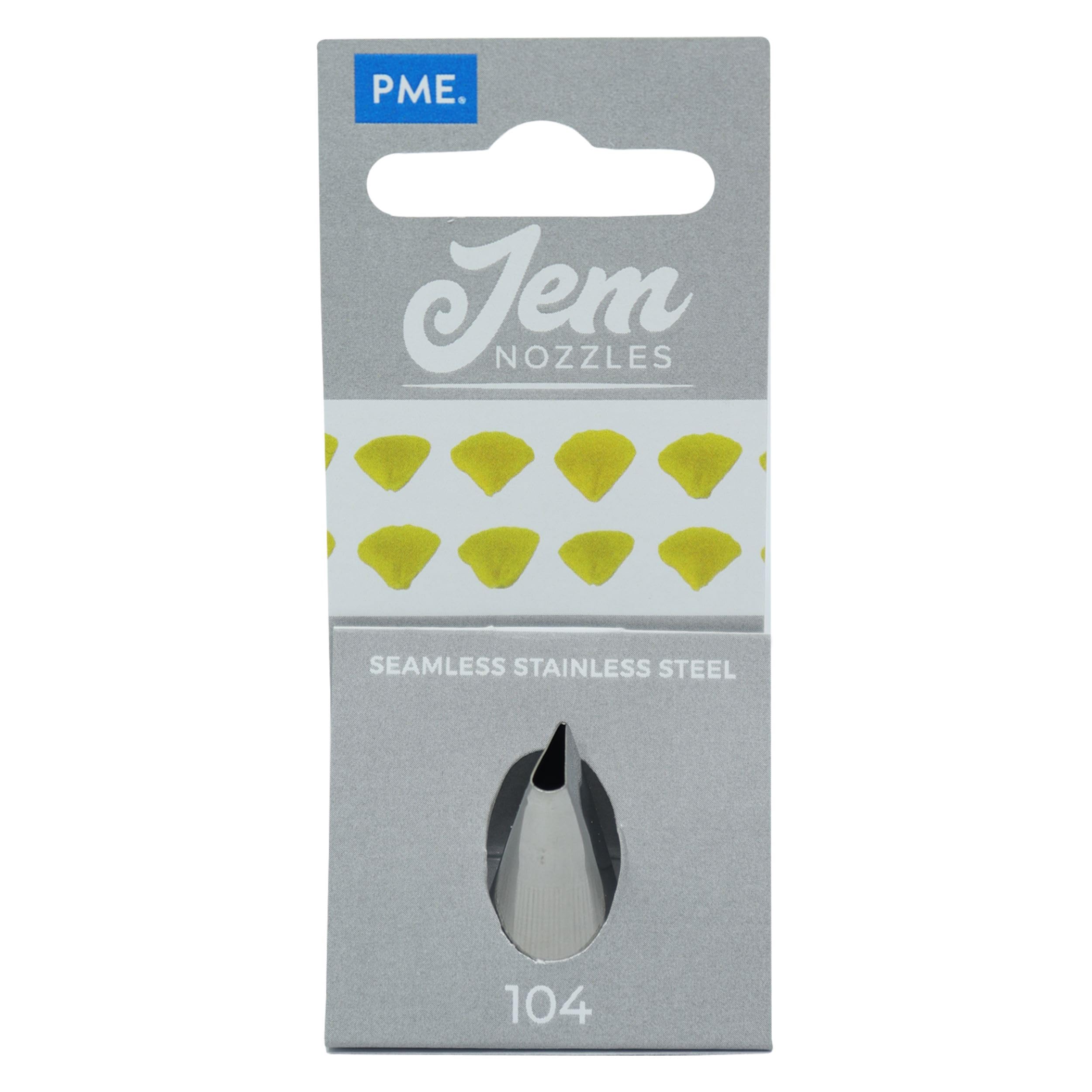 JEM Medium Petal / Ruffle Piping Nozzle no. 104