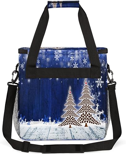 Miniatura 5 de Bolsa de café de Navidad para cafetera, bolsa de viaje Sonwflake, bolsa de almacenamiento de viaje compatible con Keurig K-Mini o K-Mini Plus