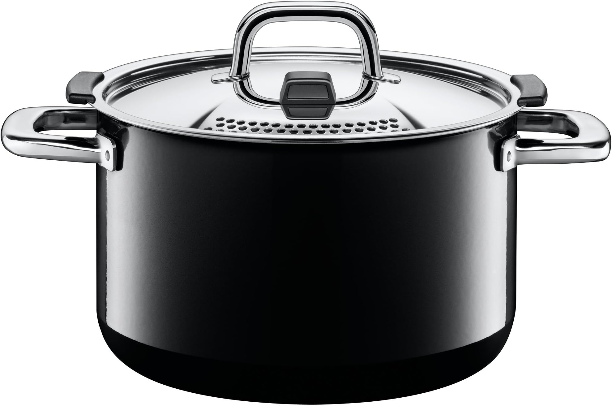 Silit Modesto Kochtopf 20cm Mit Glasdeckel - Perfekter Fleischtopf Für Induktion, 3,7 Liter