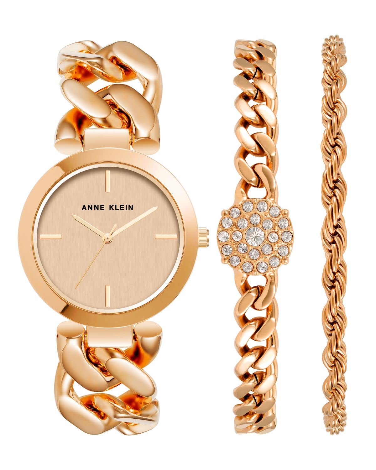 Anne Klein Analog Rose Gold Dial Womens Watch-AKB4000RGST (B0BVRXZH5H) Amazon Price History, Amazon Price Tracker