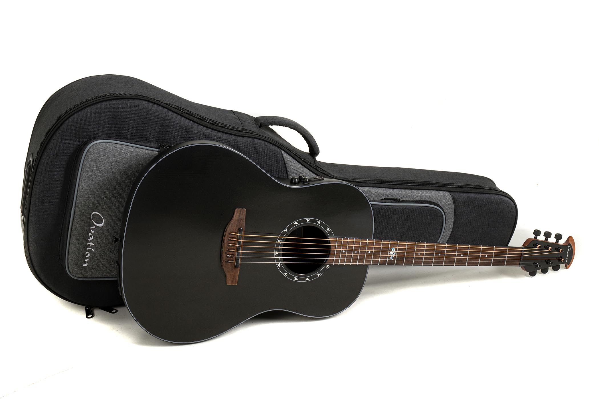 Amazon.com: Ovation Ultra E-Acoustic Guitar 1516PBM Mid/Non