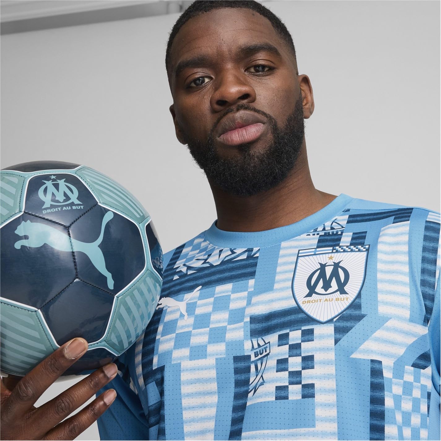 Puma Olympique De Marsella - Camiseta de tercera prepartición para hombre