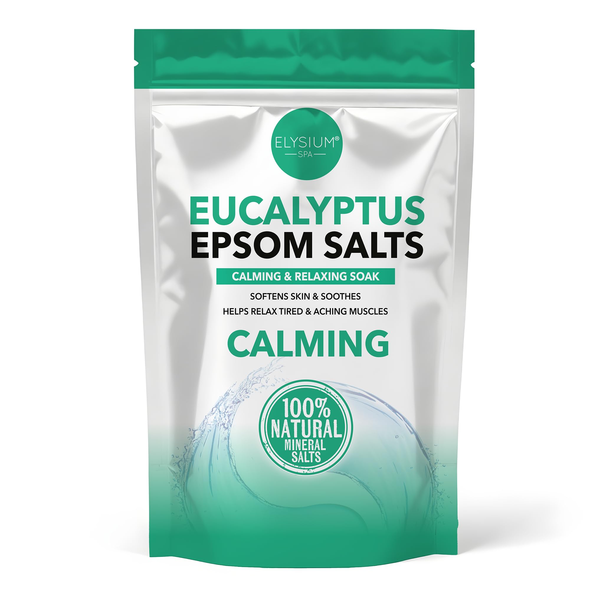 Elysium Spa Natural Eucalyptus Epsom Salts 1Kg
