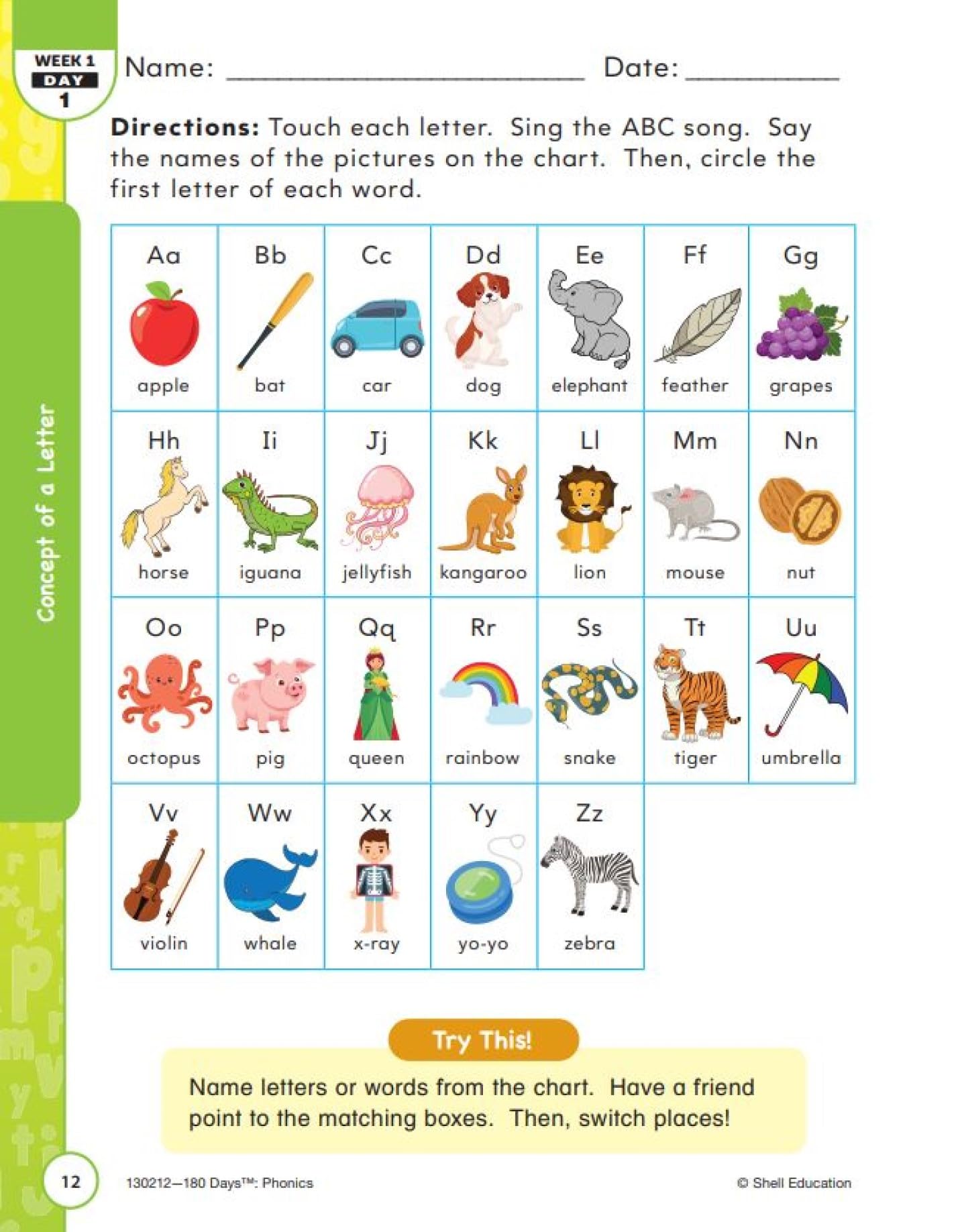 180 Days of Phonics for Kindergarten (180 Days of Practice) - Image 8