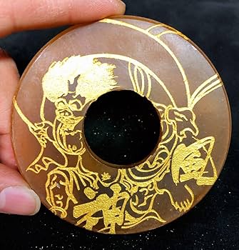 刀　鍔　箱入り　剣道　武具 剣道具 竹刀関連品 磨き革ツバ（箱入り） --- 福田武道具