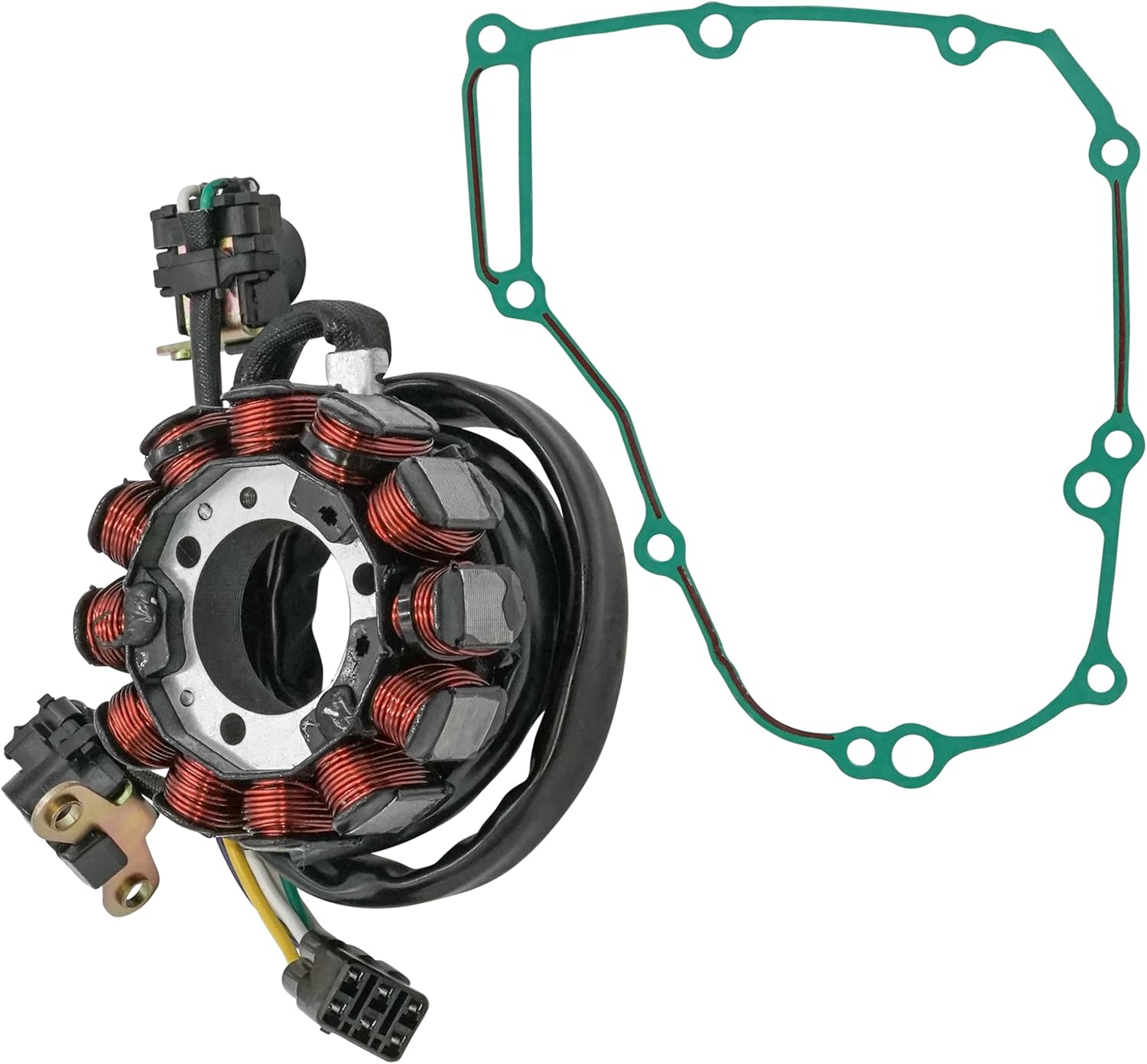 Caltric Stator and Gasket Compatible with Honda Crf450R Crf 450R 2010 2011 2012