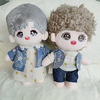 本日発送️⭕️柳蓮二 ぬい ドール 20cm服付き 天官賜福アニメ minidoll Q babyぬいぐるみ（錦繍繁花）【お