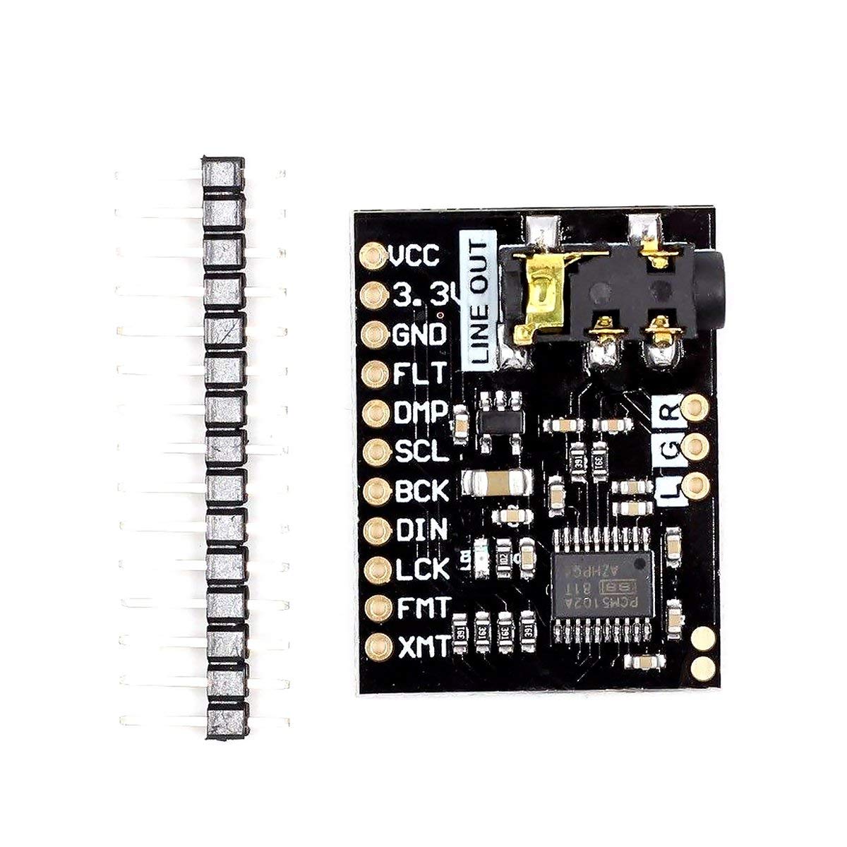 Buy PCM5102 Audio Board with Stereo Jack Beyond ES9023 PCM1794A DAC for ...