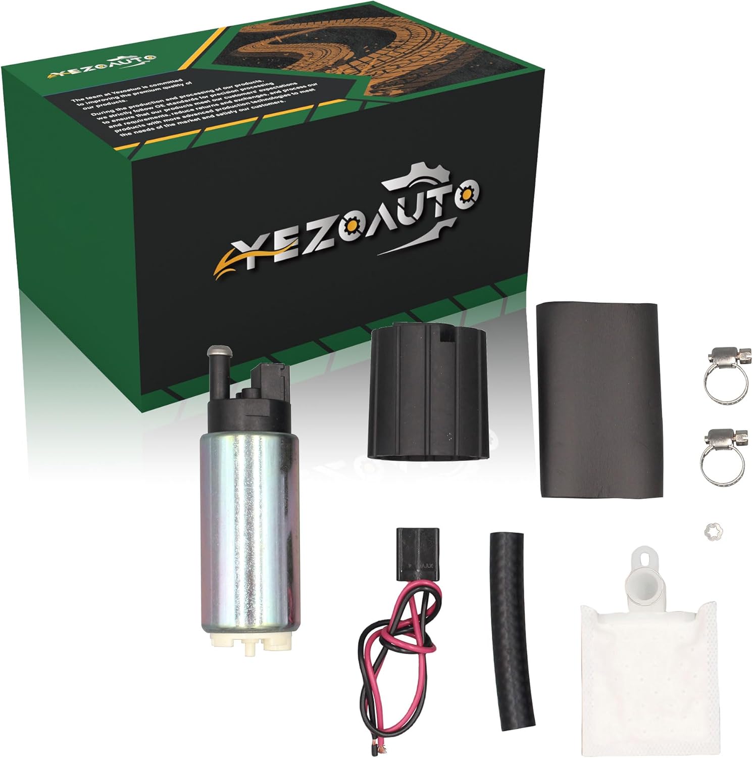 High Performance Fuel Pump with Installation Accessories Replacing Walbro GSS341