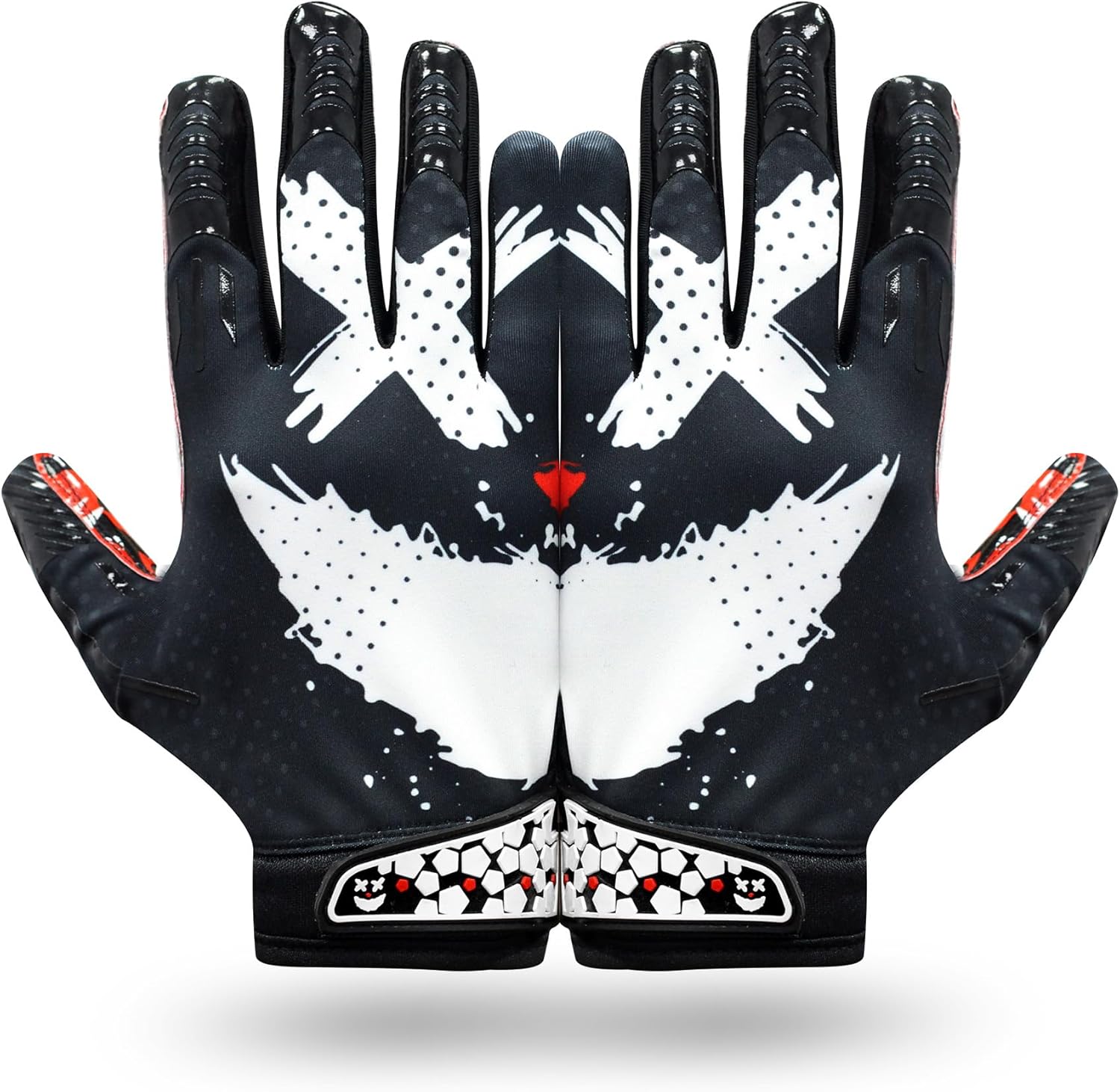 Sticky Football Gloves Youth Repster Jester Football Gloves