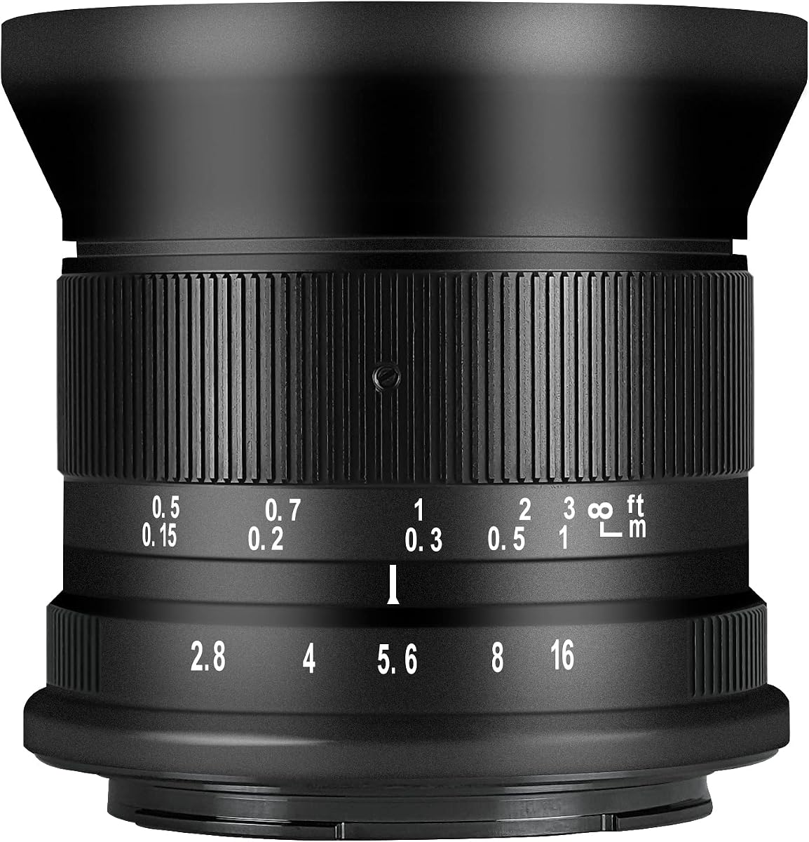 7Artisans 12mm F2.8 Mark Ⅱ Ultra Wide Angle APS-C Manual Focus Prime Lens Compatible for Fujifilm Fuji Camera X-A1 X-A10 X-A2 X-A3 A-at