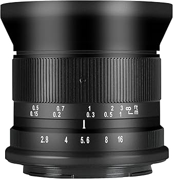 Amazon | 7Artisans 12mm F2.8 MarkⅡ 超広角APS-Cマニュアル