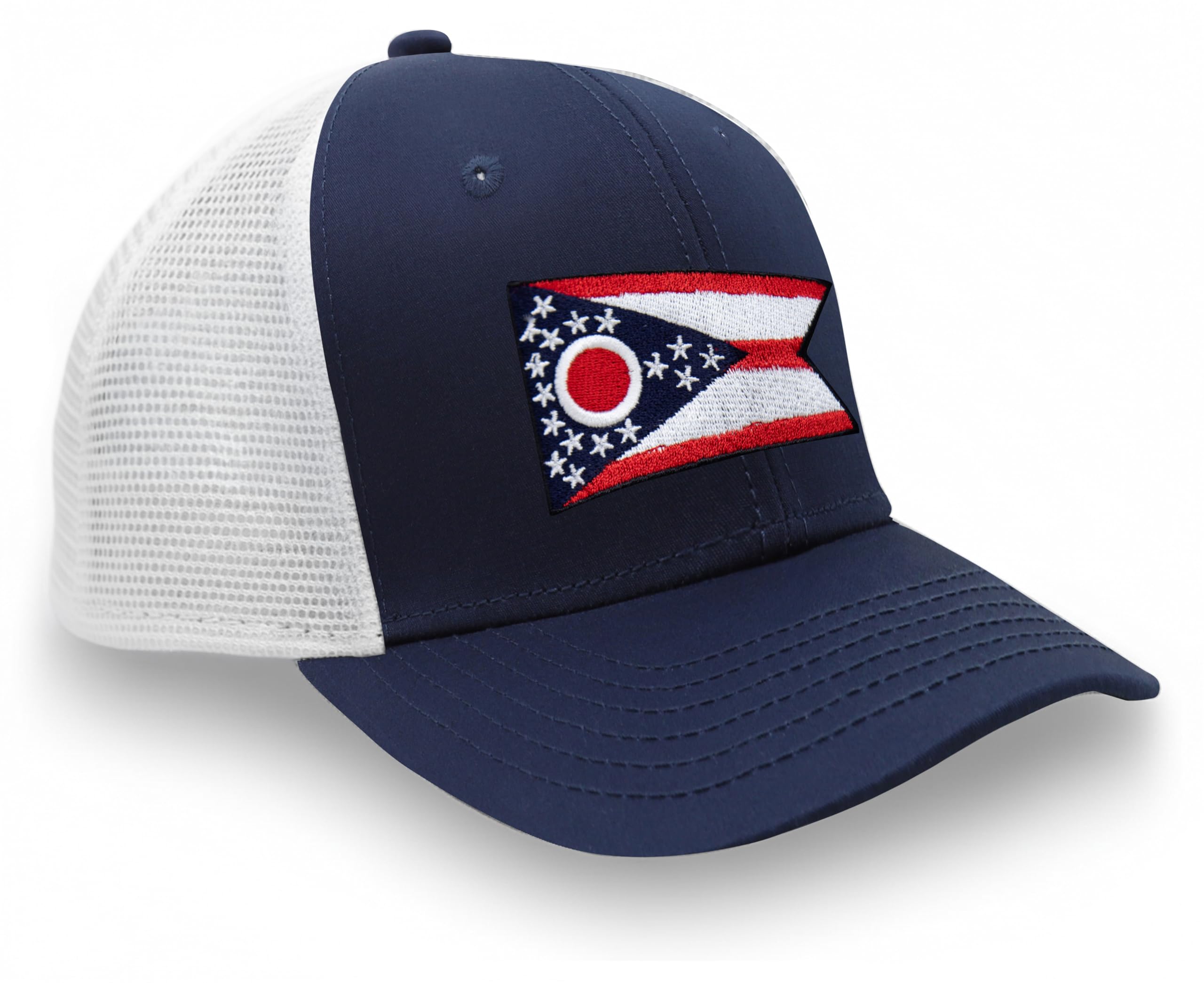International Tie State Hat for Men and Women, Adjustable Snapback Trucker Baseball Cap with Embroidered Patch