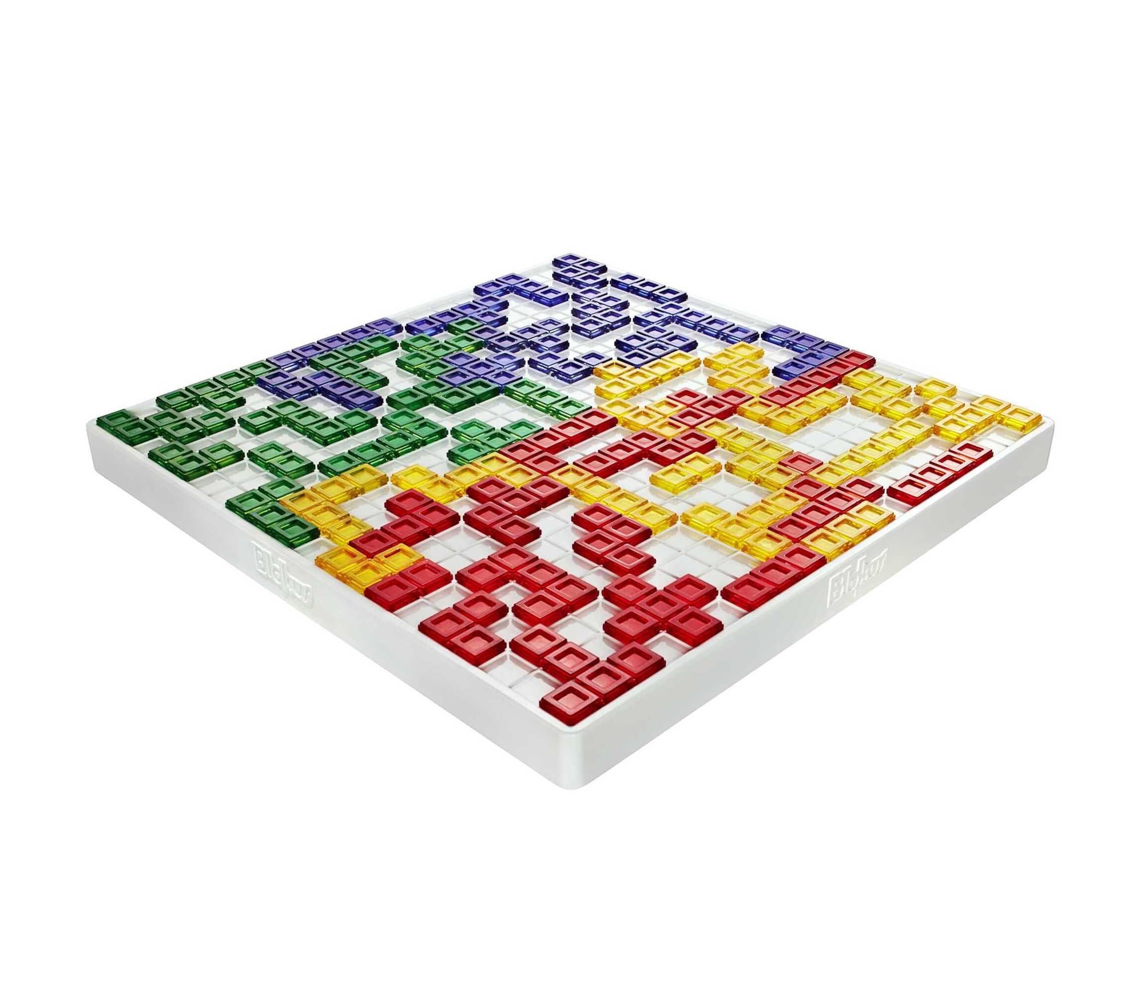 Mattel Games - Juego de Mesa Blokus - Fácil de Aprender - 21 Piezas de Color por Jugador - Entretenido - Estrategia y Desafíos - para Toda la Familia - BJV44