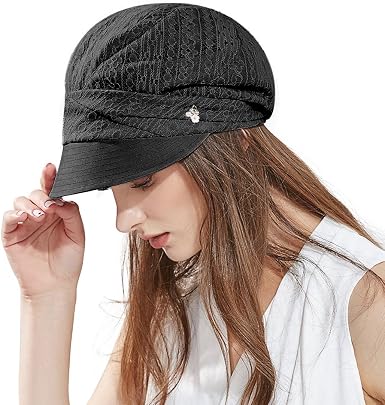 Visor Sun Hat Baker Boy Cap Newsboy 