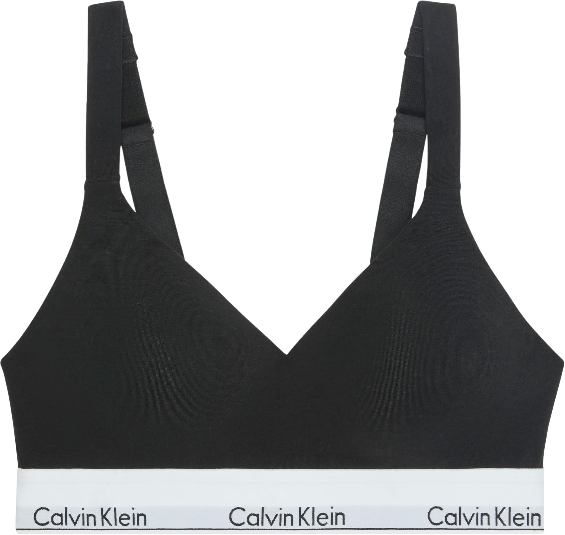Calvin Klein Sujetador Bralette Mujer Lift con Logotipo en la Cintura
