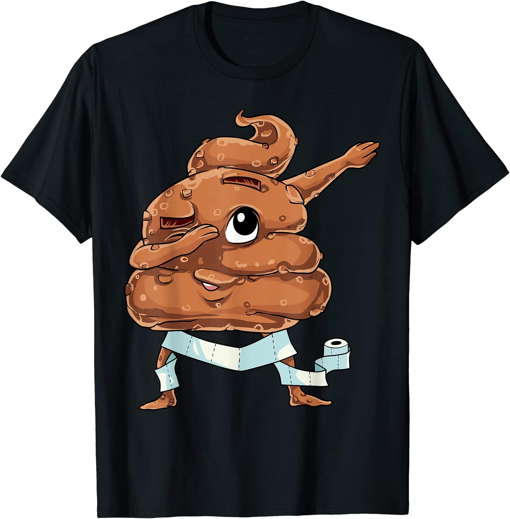 Lique Dabbing ZooDabbing Poop T Shirt Funny Poo Costumes Gifts Tees T-ShirtOEKO-TEX STANDARD 100