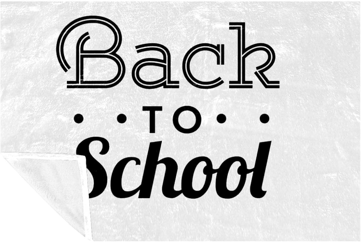 Back to School Throw Blanket for Couch,Sofa and Bed