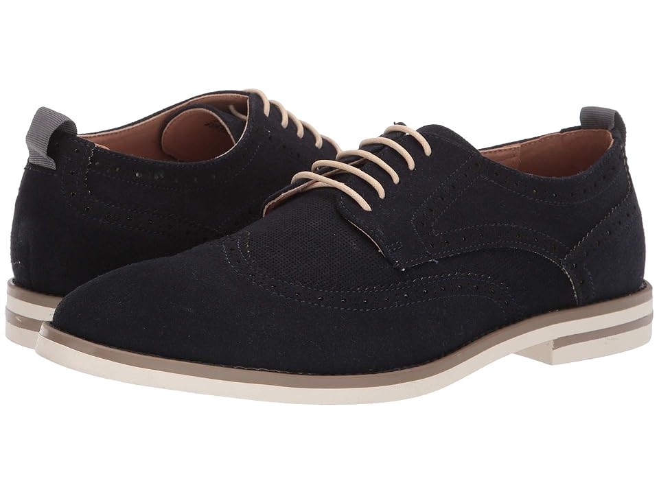 

Madden by Steve Madden Last 6 (Navy Suede PU) Men's Shoes