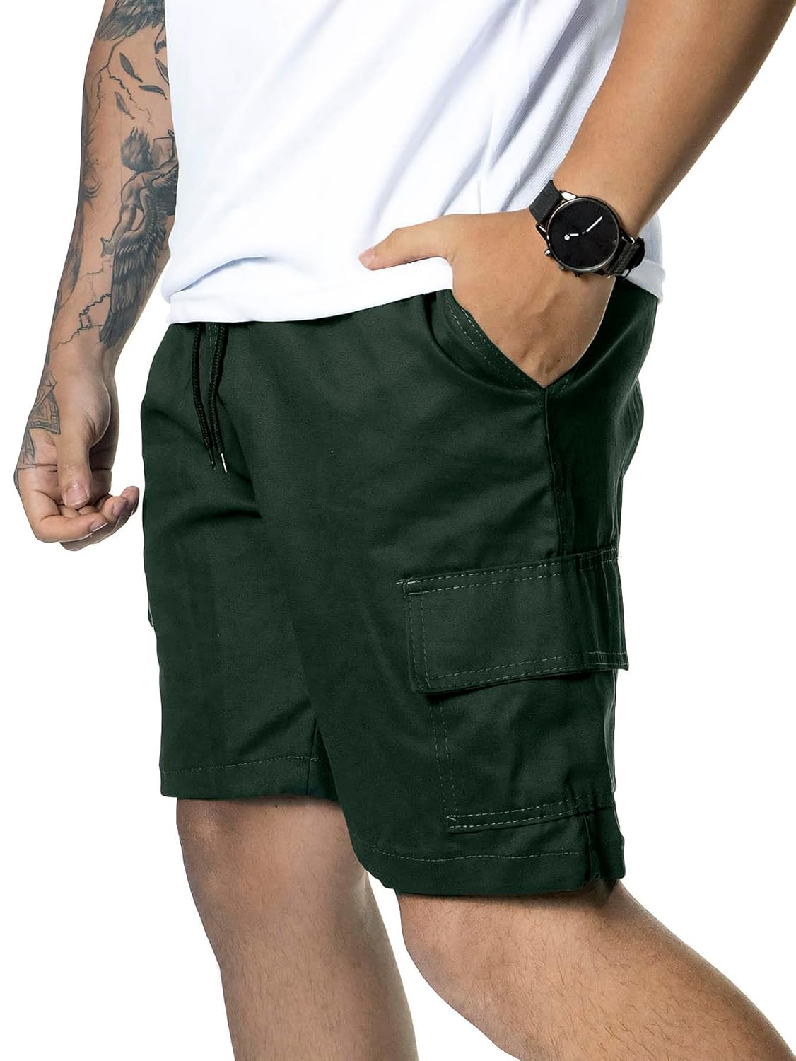 Kit 3 Bermuda Cargo Masculina Curta Streetwear casual Short Sarja Bolsos Laterais em promoção! Veja a oferta e mais achadinhos de Shorts & Bermudas 5 Hoje é o melhor dia para comprar Kit 3 Bermuda Cargo Masculina Curta Streetwear casual Short Sarja Bolsos Laterais com aquele preço maroto! Promoção! Aproveite a oferta! 5