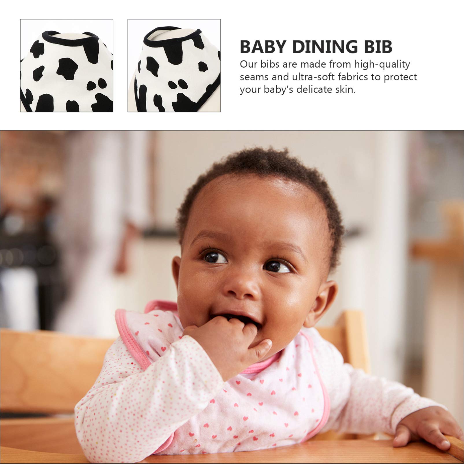 Toyvian 9 Piezas Babero De Bebé Babero Receptor De Comida Toalla De Baba De Bebé os Con Broches os De Alimentación Para s Bandana Toallas Para Eructar os Para