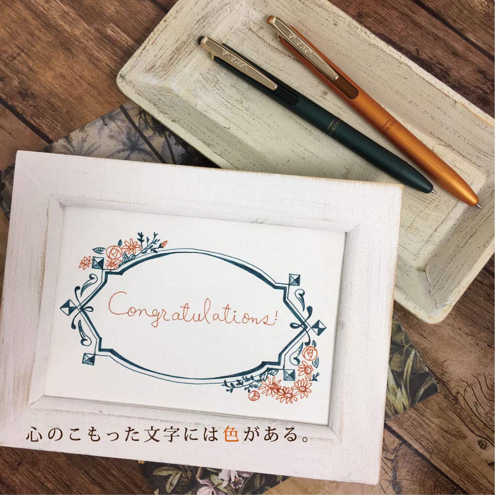 Zebra Gel Ballpoint Pen Sarasa Grand 0 5mm Vintage Color Dark Gray P-JJ56-VDG — view 9