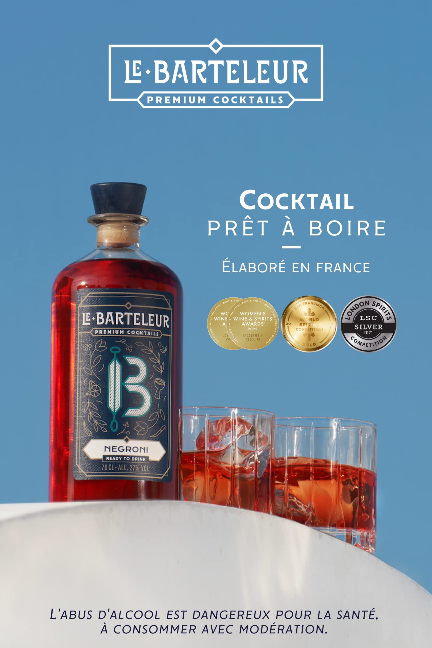 Cocktail - Le NEGRONI du BARTELEUR