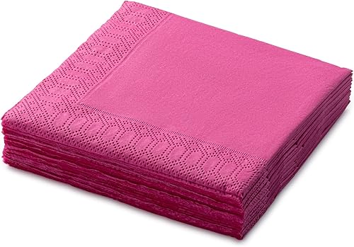 Miniatura 27 de Servilletas de cena negras, servilletas de papel desechables de 3 capas - para bar, cenas, bodas, cumpleaños, hechas en la UE, (125 unidades)