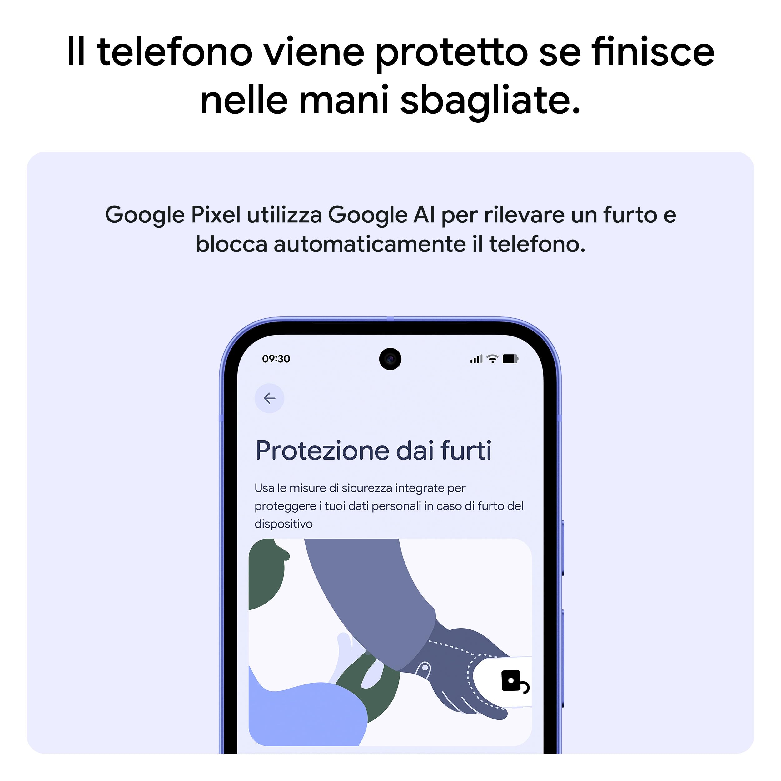 Google Pixel 10a - 7 anni di nuovi aggiornamenti e funzionalità, oltre 30 ore di autonomia, Guida fotografica, Gemini Live, Sicurezza Pixel - Nero ossidiana, 128GB