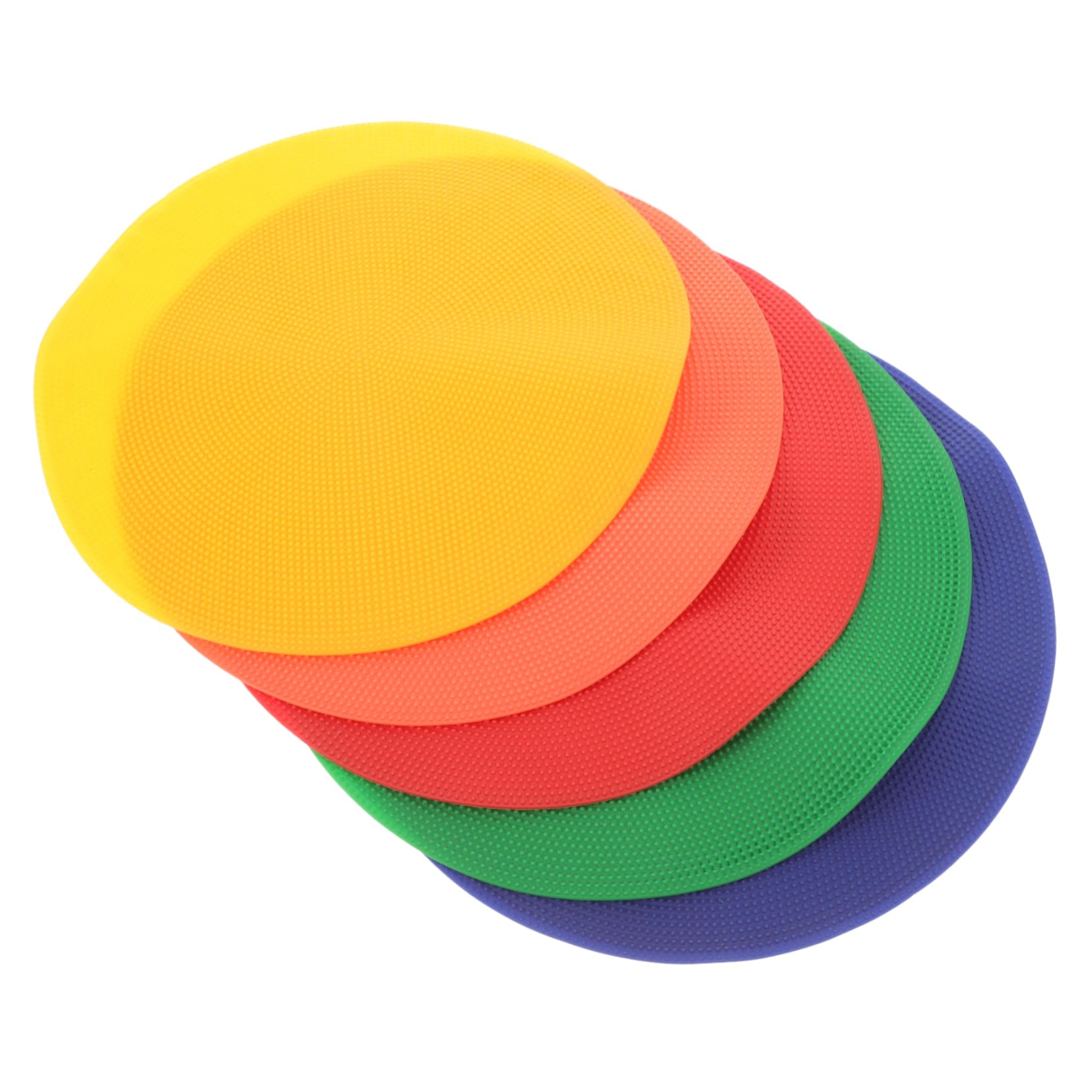SUPVOX Soccer Training Discs Football Equipment 5pcs Training Marker Signs Bright Design Easy to Use