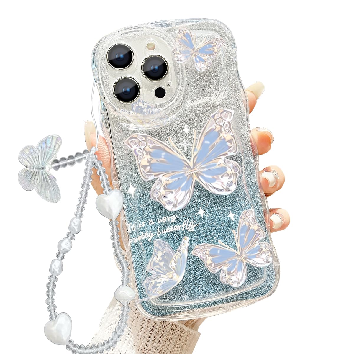 Amazon.co.jp: MuZiF iPhone 13 Mini 用 ケース クリア キラキラ